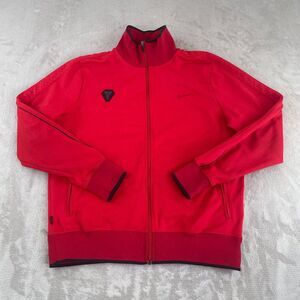 Nike Kobe Bryant Jacket‎ Men Large Red Venomenon Full Zip Active Mamba Logo RARE